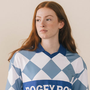 Athletic Jersey - Blue Check