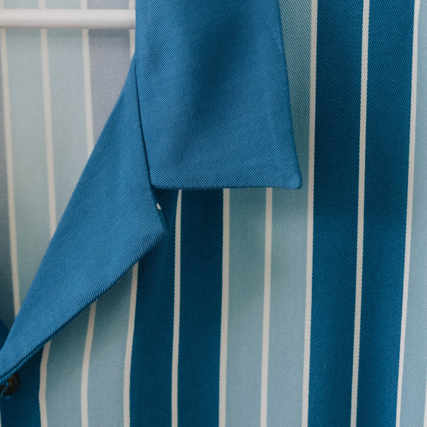 Stripes Button Up - Blue