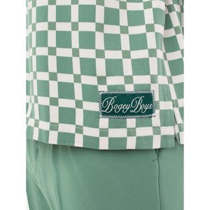 The Tile Button Up - Green
