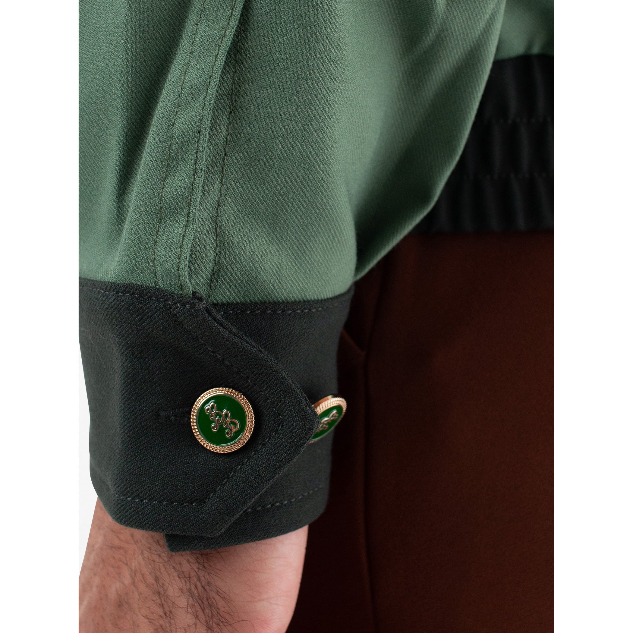 Classic Script Jacket - Green – Bogey Boys