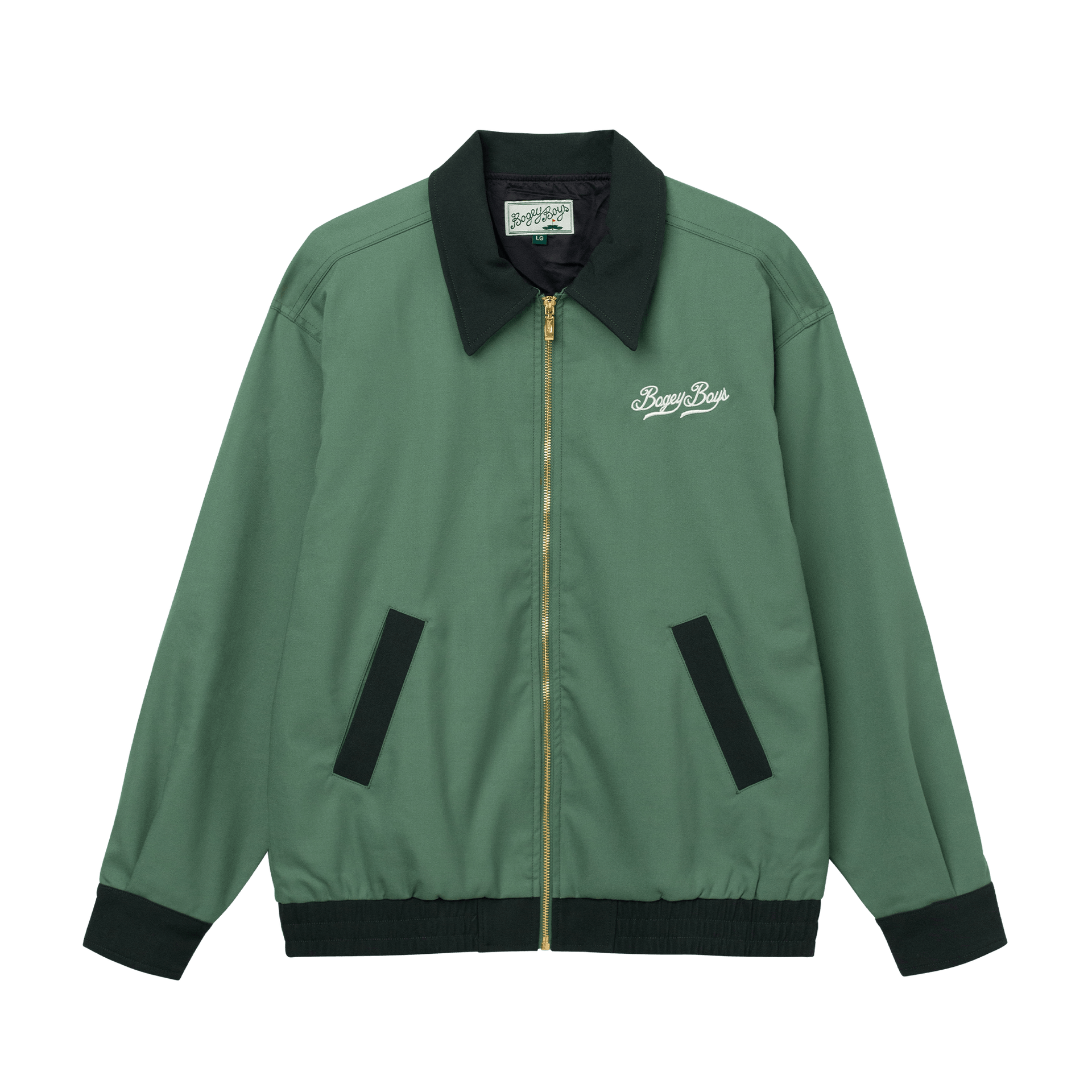 Classic Script Jacket - Green – Bogey Boys