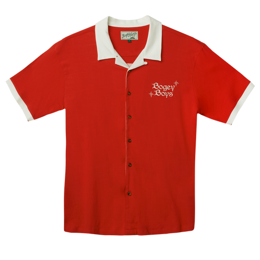Local Champions Button Up Red