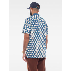All-Over Dice Polo - Blue