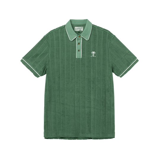 Terrycloth Palm Polo - Green