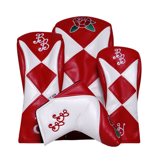 Rose Head Covers - Red