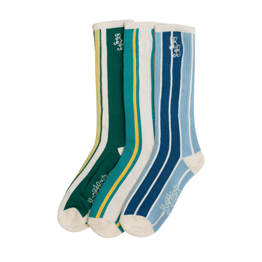 3-Pack Socks - Multi Stripe