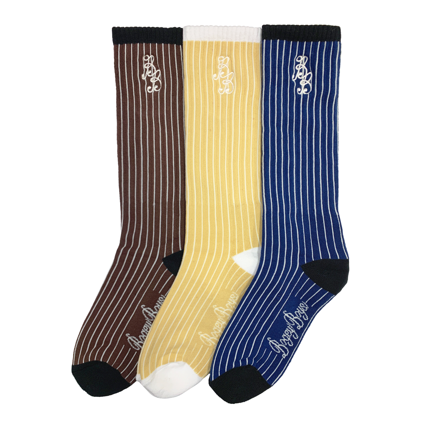 3 Pack Socks - Striped