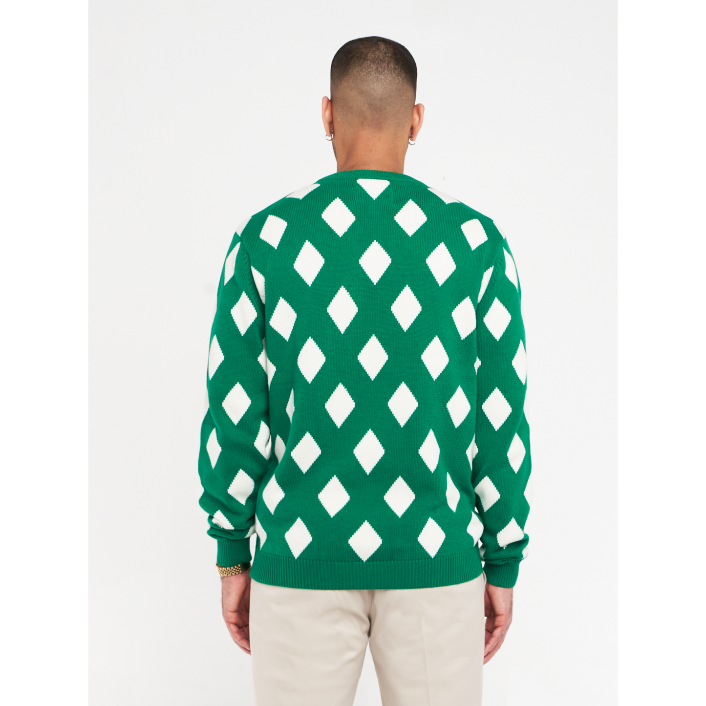Diamond Sweater - Green