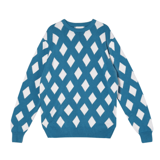 Diamond Sweater - Blue