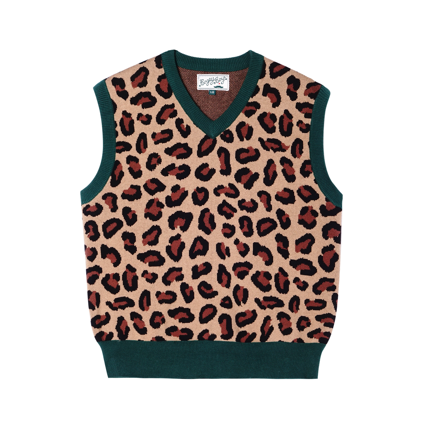 Cheetah Vest - Green