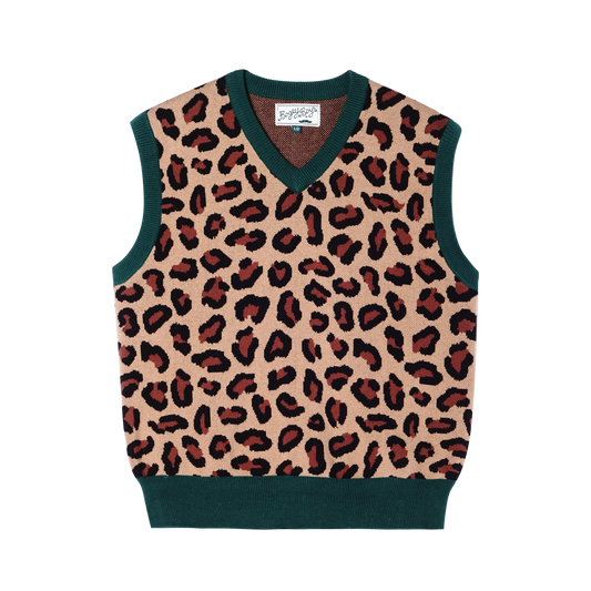 Cheetah Vest - Green
