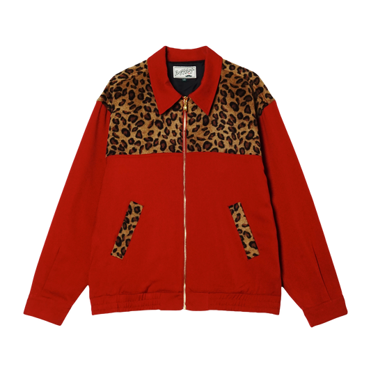 Cheetah Jacket - Red