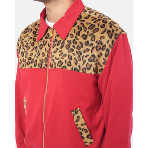 Cheetah Jacket - Red